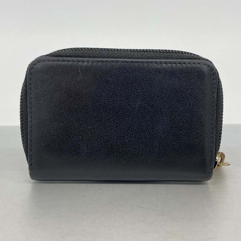 CHANEL Black Lambskin Leather Wallet - Picture 8 of 8